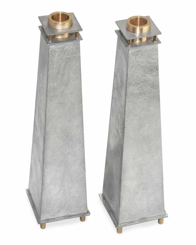 Tall Tapered Candle Holders, Set of 2
